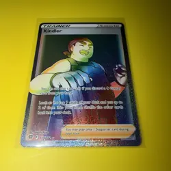 Pokemon - Brilliant Stars Rainbow Secret Rare Kindler 179/172 NM - Image 1