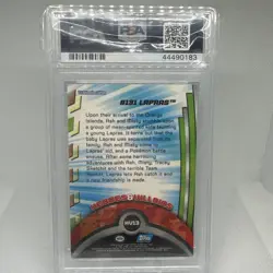 PSA 10 Topps Pokemon TV Series 3 Holo Foil Heroes & Villains #HV13 Lapras - Image 2