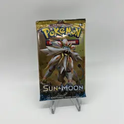 Pokemon TCG : Sun and Moon Base Set- Booster Pack- NEW/SEALED- (x1) - Image 1