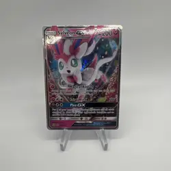 Pokemon TCG: Sylveon GX 92a/145 Promo Guardians Rising Sun and Moon Full Art - Image 1
