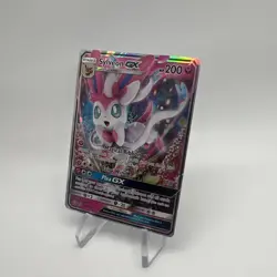 Pokemon TCG: Sylveon GX 92a/145 Promo Guardians Rising Sun and Moon Full Art - Image 3