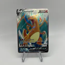 Pokemon TCG Charizard v Full Art 153/172 Brilliant Stars - Image 1
