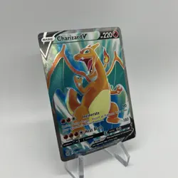 Pokemon TCG Charizard v Full Art 153/172 Brilliant Stars - Image 2