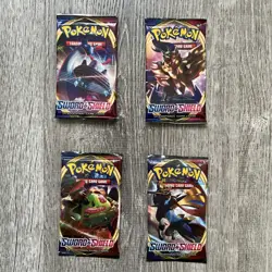 POKEMON SWORD & SHIELD: BASE - 4x Booster Packs - Art Set - Factory Sealed - TCG - Image 1