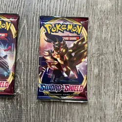POKEMON SWORD & SHIELD: BASE - 4x Booster Packs - Art Set - Factory Sealed - TCG - Image 3