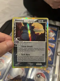 Pokemon TCG Nidoking (Delta Species) EX Dragon Frontiers 6/101 Holo Rare - Image 1