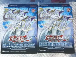 Yu Gi Oh Blue-Eyes White Destiny Structure Deck, brand new! (Lot of 2 Decks) - Image 1