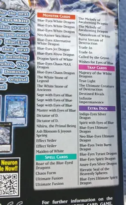 Yu Gi Oh Blue-Eyes White Destiny Structure Deck, brand new! (Lot of 2 Decks) - Image 2