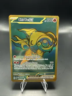 Pokemon Chi-Yu ex 241/091 SV: Paldean Fates Pokemon Card NM - Image 2