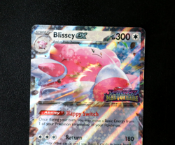 Pokemon Card TCG - Blissey EX 134/167 - Twilight Masquerade Stamped Promo - NM ⭐ - Image 2
