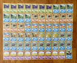 Vintage Fossil Pokemon Cards 182 Lot WOTC Unlimited (182 cards between 2-62) - Image 4