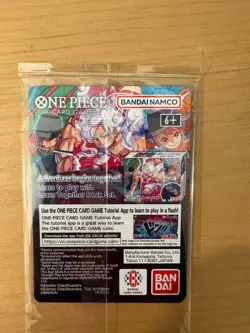 One Piece Monkey D. Luffy US Voyage College Basketball Promo Card MSG SEALED - Image 2