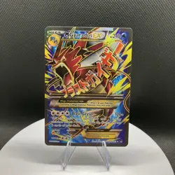 Pokemon M Mega Gyarados EX Full Art Ultra Rare Card 115/122 Moderately Played - Image 1