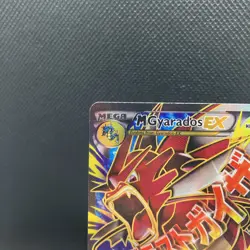 Pokemon M Mega Gyarados EX Full Art Ultra Rare Card 115/122 Moderately Played - Image 2