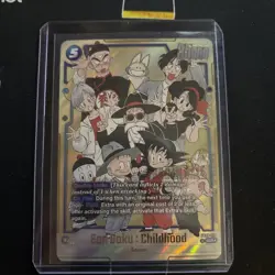 Son Goku : Childhood FB06-119 SCR ALT ART SB02 Dragon Ball Card - Image 1