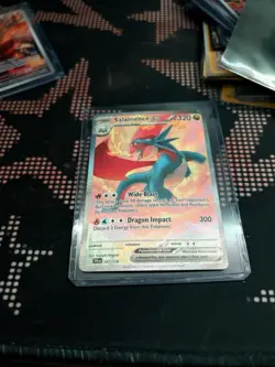 Pokemon TCG Salamence EX Journey Together Special Illustration Rare Card 187/159 - Image 2