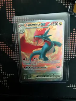 Pokemon TCG Salamence EX Journey Together Special Illustration Rare Card 187/159 - Image 3