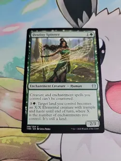 MTG Destiny Spinner Theros Beyond Death 168/254 Regular Uncommon W1 - Image 1