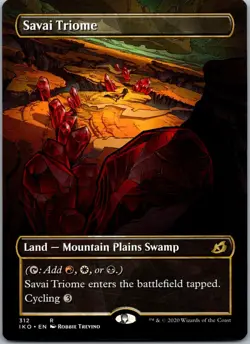 Savai Triome (Showcase) R Ikoria: Lair of Behemoths 312 NM - Image 1