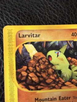 Pokemon TCG Larvitar Common Card 89/147 2003 Aquapolis - Image 2