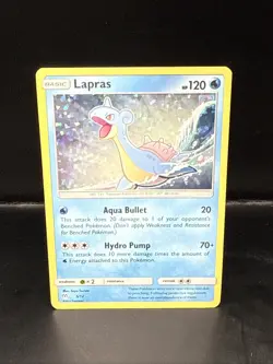 Pokemon Lapras - 5/12 - McDonald's Promo 2019 English - Image 2