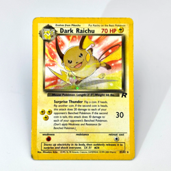 Pokemon Dark Raichu 83/82 Team Rocket Holo 2000 - HP - Image 1