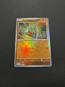 Pokemon TCG Larvitar 047/031 (Master Ball Pattern) SV: Prismatic Evolutions NM - Image 2