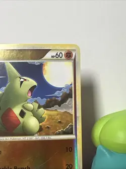 Larvitar Unleashed Pokemon TCG 51/95 HeartGold & SoulSilver Reverse Holo - Image 4