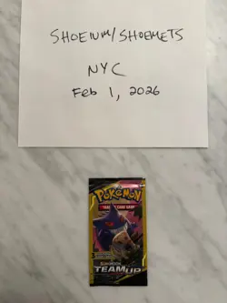 Pokemon TCG - Sun & Moon Team Up - Mini Booster Pack - Gengar & Mimikyu - Sealed - Image 1