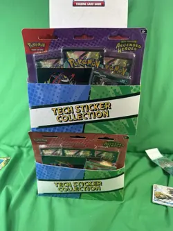 Pokemon Mega Evolution Ascended Heroes Tech Sticker Collection Display 36 Packs! - Image 1