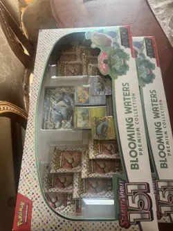 Pokemon TCG Scarlet & Violet 151 Blooming Waters Premium Collection Sealed - Image 2