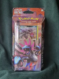 Pokemon DESTRUCTION FANG Theme Deck SM Crimson Invasion (Hydreigon) Sealed - Image 1