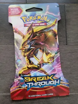 Pokemon XY Breakthrough Sleeved Booster Pack Zoroark Art - Sealed - Image 1
