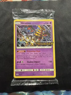 Pokemon - Giratina SM151 Prerelease Lost Thunder Sealed Promo Pack - Image 1