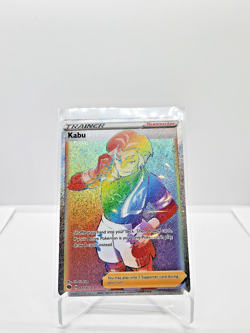 2020 Pokemon Champion's Path Kabu 077/073 Secret Rare - Image 1
