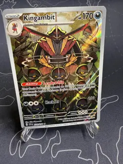 Kingambit 220/198 Sv01: Scarlet & Violet Base Set Illustration Rare Pokemon - Image 1