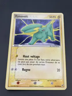 DYNAVOLT COMMUNE - POKEMON 59/107 EX DEOXYS NEUF FR - Image 1