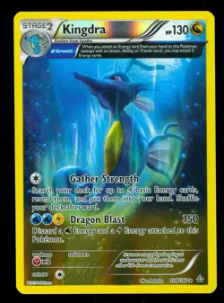 Pokemon KINGDRA 108/160 - XY Primal Clash RARE Rev Holo - MINT - Image 1