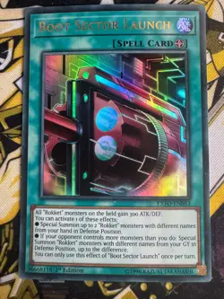 YuGiOh Boot Sector Launch Ultra Rare EXFO EN053 - Image 1