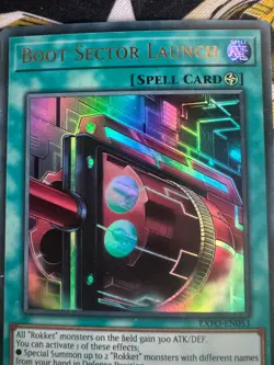 YuGiOh Boot Sector Launch Ultra Rare EXFO EN053 - Image 2