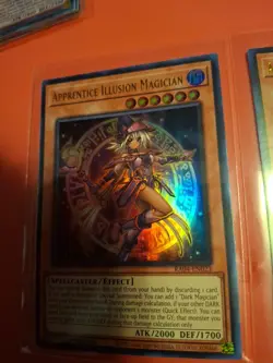 3x Yugioh Apprentice Illusion Magician RA04-EN023 Ultra Rare 1st Edition NM - Image 3
