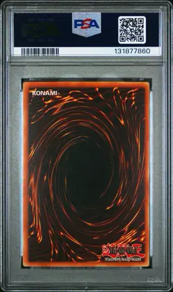 2003 Yu-Gi-Oh! Gemini Elf Labyrinth of Nightmare LON Unlimited Secret PSA 10 - Image 2