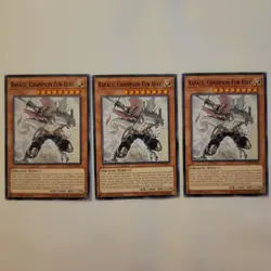 Yugioh Rafale, Champion Fur Hire x3 (MP19-EN253) Common 1st Edition NM/M - Image 1