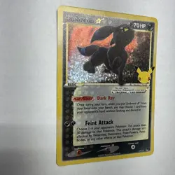 2021 Pokemon SWSH Celebrations Umbreon Classic Collection #17/17 Card - Image 2