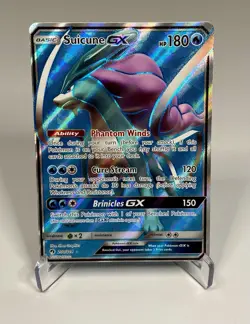 Pokemon Suicune GX (Full Art) 200/214 Sm-Lost Thunder Holo Card LP - Image 2