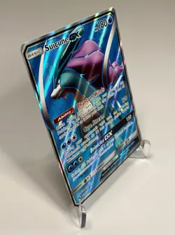 Pokemon Suicune GX (Full Art) 200/214 Sm-Lost Thunder Holo Card LP - Image 3