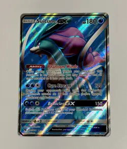 Pokemon Suicune GX (Full Art) 200/214 Sm-Lost Thunder Holo Card LP - Image 5