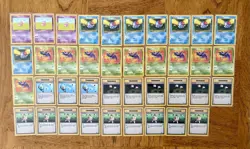 Vintage Fossil Pokemon Cards 99 Lot WOTC Unlimited (99 cards between 10-61) - Image 2