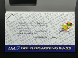 Mew Pokemon Promo Card ANA Gold Boarding Pass Nintendo Japanese Japan - Image 5