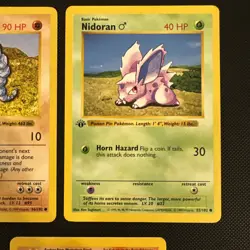 Pokemon First Edition Base Set Shadowless & Fossil Cards Lot - Varying Condition - Image 5